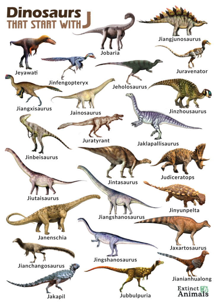 Dinosaurs that Start with J
